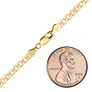 Finished Curb Bracelet in 14K Gold-Filled