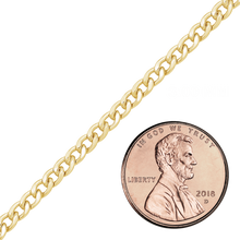 Load image into Gallery viewer, Bulk / Spooled Curb Chain in 14K Gold-Filled (1.60 mm - 5.70 mm)
