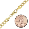 Bowery Curb Bracelet in 18K Yellow Gold
