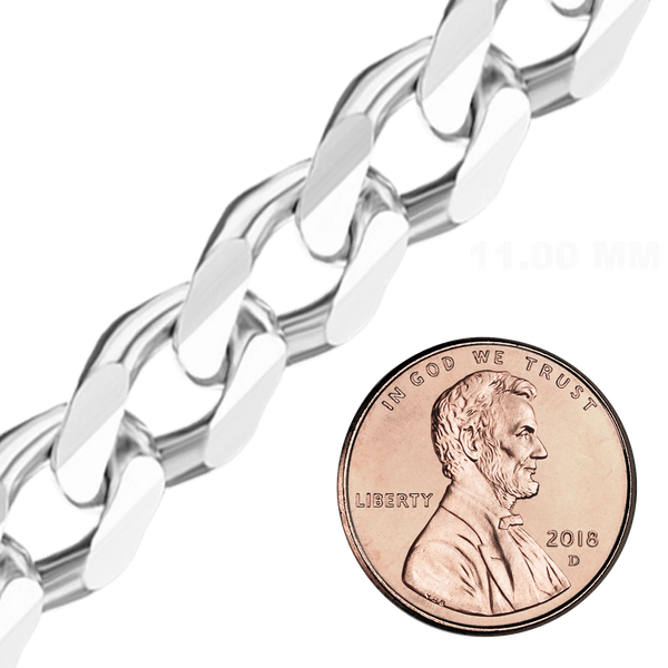 Bulk / Spooled Classic Curb Chain in Sterling Silver (1.00 mm - 11.00 mm)