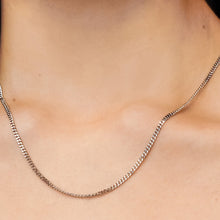 Load image into Gallery viewer, Bowery Curb Chain Necklace in Sterling Silver
