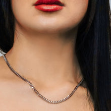 Load image into Gallery viewer, Bowery Curb Chain Necklace in Sterling Silver
