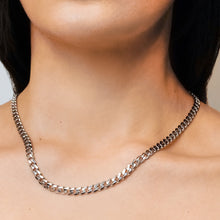 Load image into Gallery viewer, Bowery Curb Chain Necklace in Sterling Silver
