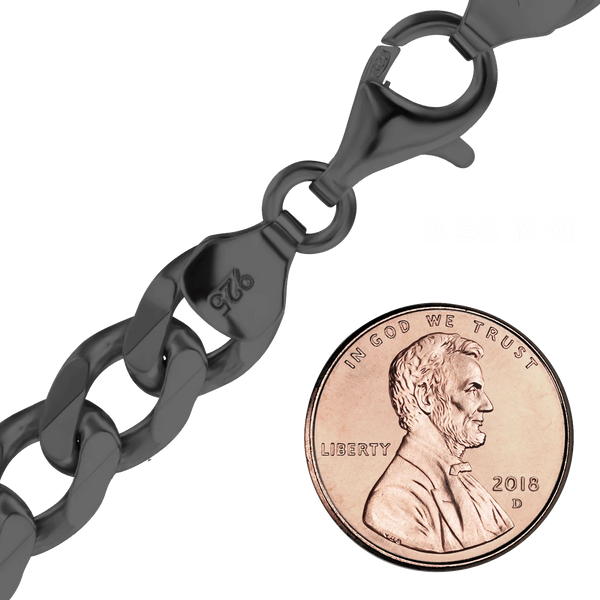 Bowery Curb Chain Bracelet in Sterling Silver