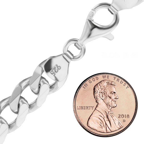 Bowery Curb Chain Necklace in Sterling Silver