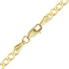 Light Bowery Curb Necklace in 14K Yellow Gold