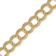 Load image into Gallery viewer, Bulk / Spooled Charm Bracelet Chain in 14K Gold-Filled (4.80 mm)
