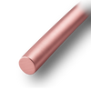 18K Rose Round Medium Wire