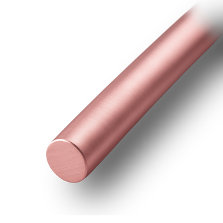 18K Rose Round Medium Wire