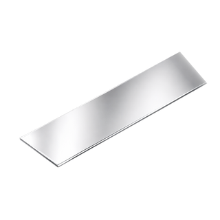 Pure Silver Flat Bezel Soft Wire