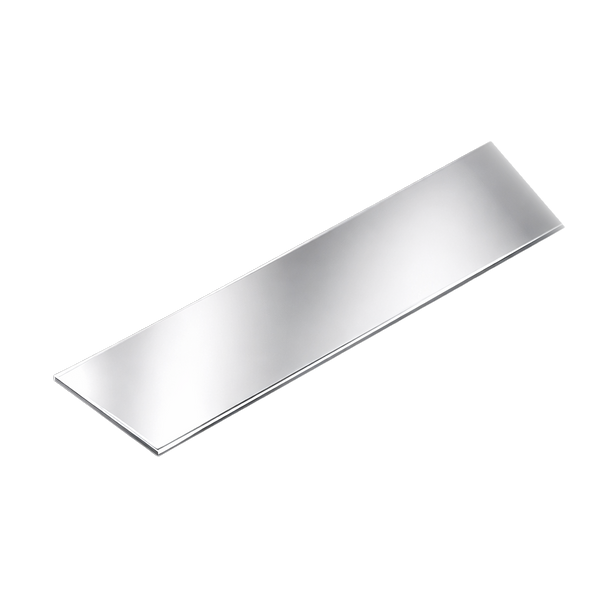Pure Silver Flat Bezel Soft Wire