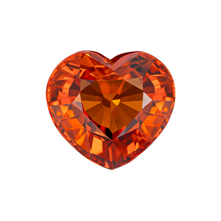 Heart AAA Natural Citrine - November Birthstones