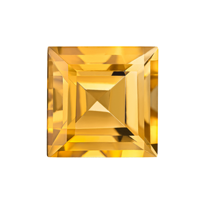 Square AAA Natural Citrine - November Birthstones