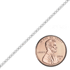Bulk / Spooled Classic Bizmark Chain in Sterling Silver (1.90 mm - 5.60 mm)