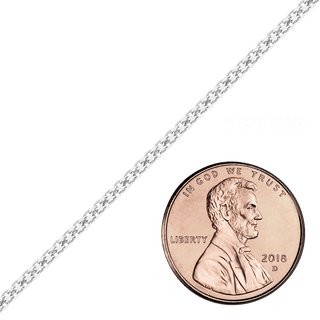 Bulk / Spooled Classic Bizmark Chain in Sterling Silver (1.90 mm - 5.60 mm)