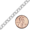 Bulk / Spooled Classic Rolo Chain in Sterling Silver (1.60 mm - 6.00 mm)