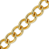 Bulk / Spooled Light Round Curb Chain in 14K Gold-Filled (3.50 mm - 10.80 mm)
