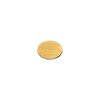 14K Yellow Gold Oval Disc (.025" thickness)