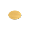 14K Yellow Gold Oval Disc (.025" thickness)