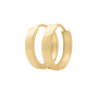 The Hester Huggie in 14K Gold