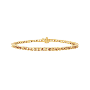 4 Prong Tennis Bracelet in 14K Gold (.05 ct / 2.3 mm)