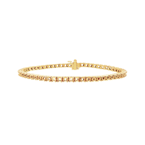 4 Prong Tennis Bracelet in 14K Gold (.025 ct / 1.75 mm)