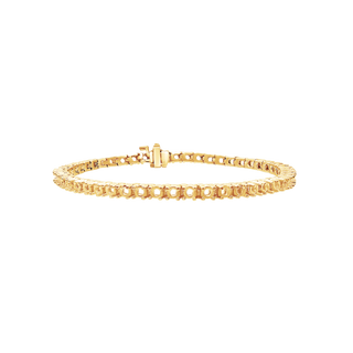 4 Prong Round Tennis Bracelet Mounting in 14K Gold (.10 ct / 3.0 mm)