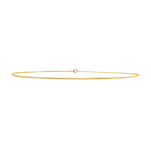 Plain Wire Choker in Gold Filled