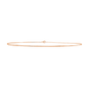 Plain Wire Choker in 18K Gold