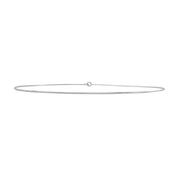 Plain Wire Choker in 18K Gold