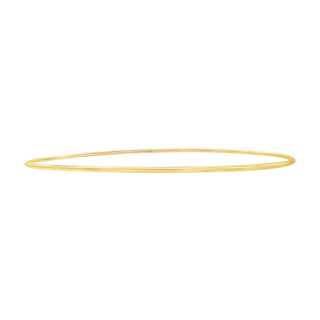 Plain Wire Bangle Bracelet in Gold-Filled