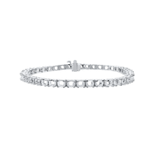Load image into Gallery viewer, 4 Prong Tennis Bracelet in 14K Gold (.20 ct / 3.8 mm)
