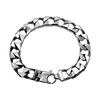 Square Curb Bracelet in Sterling Silver
