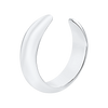 Domed Claw Ring in Sterling Silver