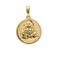 Load image into Gallery viewer, ITI NYC Buddha Pendant in 14K Gold
