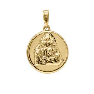 ITI NYC Buddha Pendant in 14K Gold