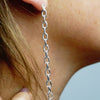 Houston St. Semi-Solid Cable Chain Earrings