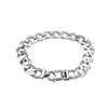 Light Curb Bracelet in Sterling Silver