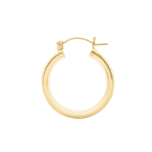 Load image into Gallery viewer, The Cherry Hoop in Gold Filled
