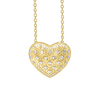 Full Heart Necklace in Sterling Silver (17 x 17 mm)