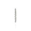Double Strip Setting for 12 Round Stones (16.80 x 7.20 mm)