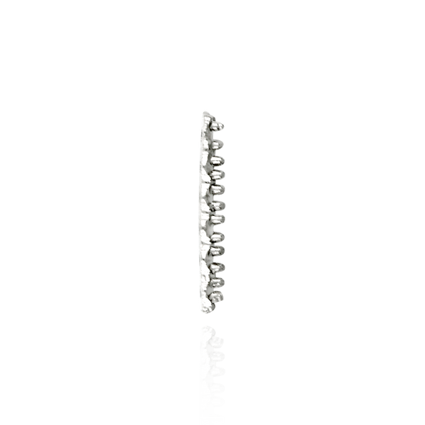 Double Strip Setting for 12 Round Stones (16.80 x 7.20 mm)