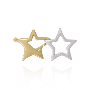 ITI NYC Double Star Trigger Clasps (11.5 x 22.5 mm)