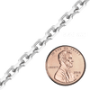 Bulk / Spooled Diamond Cut Cable Chain in Sterling Silver (0.80 mm - 7.50 mm)