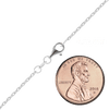 Delancey St. Diamond Cut Cable Chain Necklace in Sterling Silver
