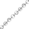 Bulk / Spooled Diamond Cut Round Bead Chain in 14K White Gold (1.20 mm - 1.90 mm)
