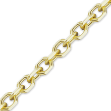 Load image into Gallery viewer, Bulk / Spooled Diamond Cut Round Cable Chain in 14K &amp; 18K Yellow Gold (1.05 mm - 3.00 mm)
