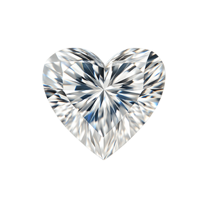 Heart AAA Natural Diamond - April Birthstones