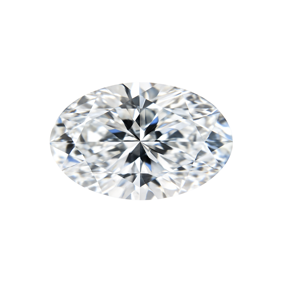 Oval Lab Grown Diamond - April Birthstones