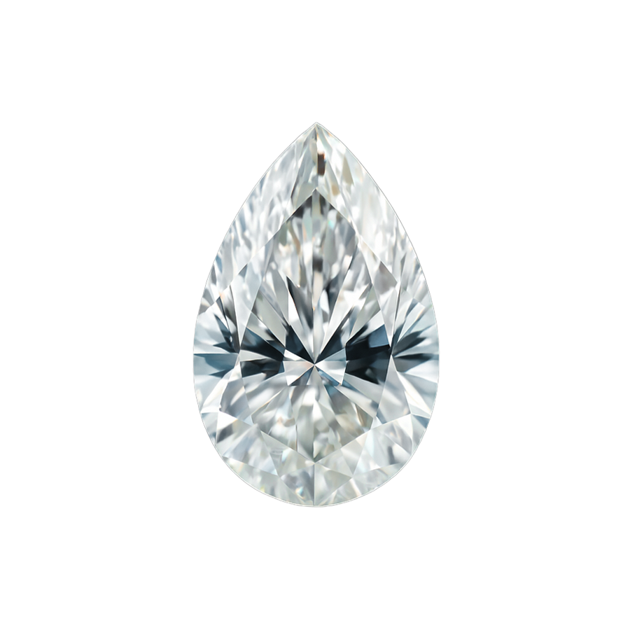 Pear Shape Natural Diamond - April Birthstones